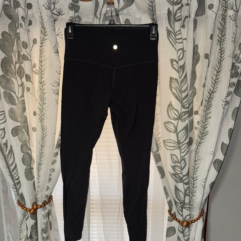 Dark Grey High-Waisted Leggings- Lululemon Align